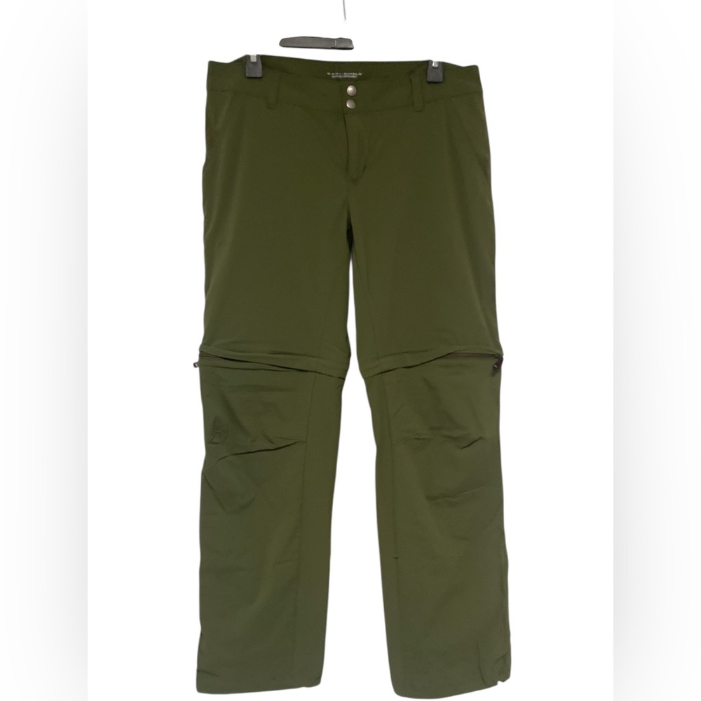 Columbia Omni Shield Forest Green Cargo Pants GUC 14